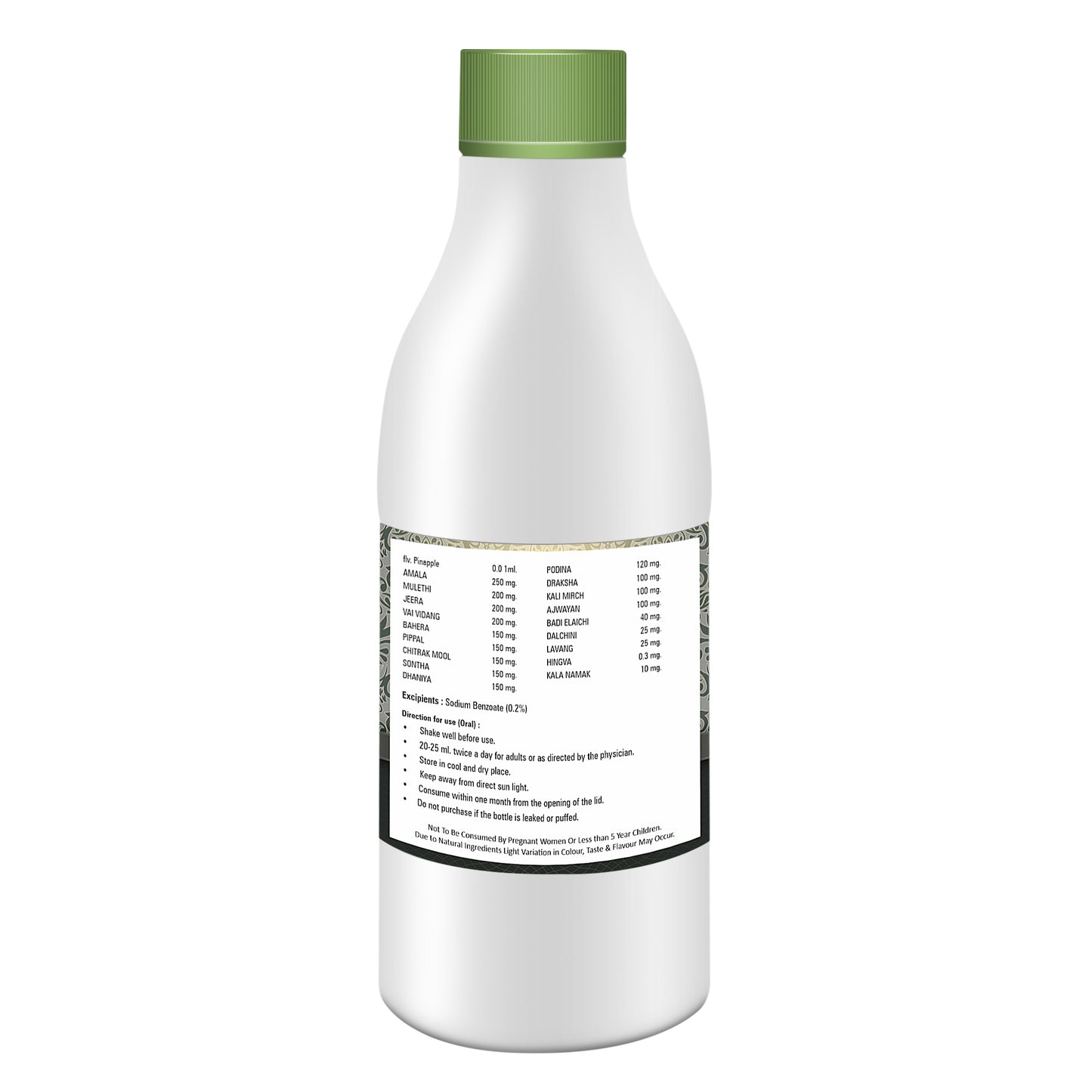Trizoxytop digestion Care Juice - 500ml | Weight Management | Improves Digestion | Detoxification