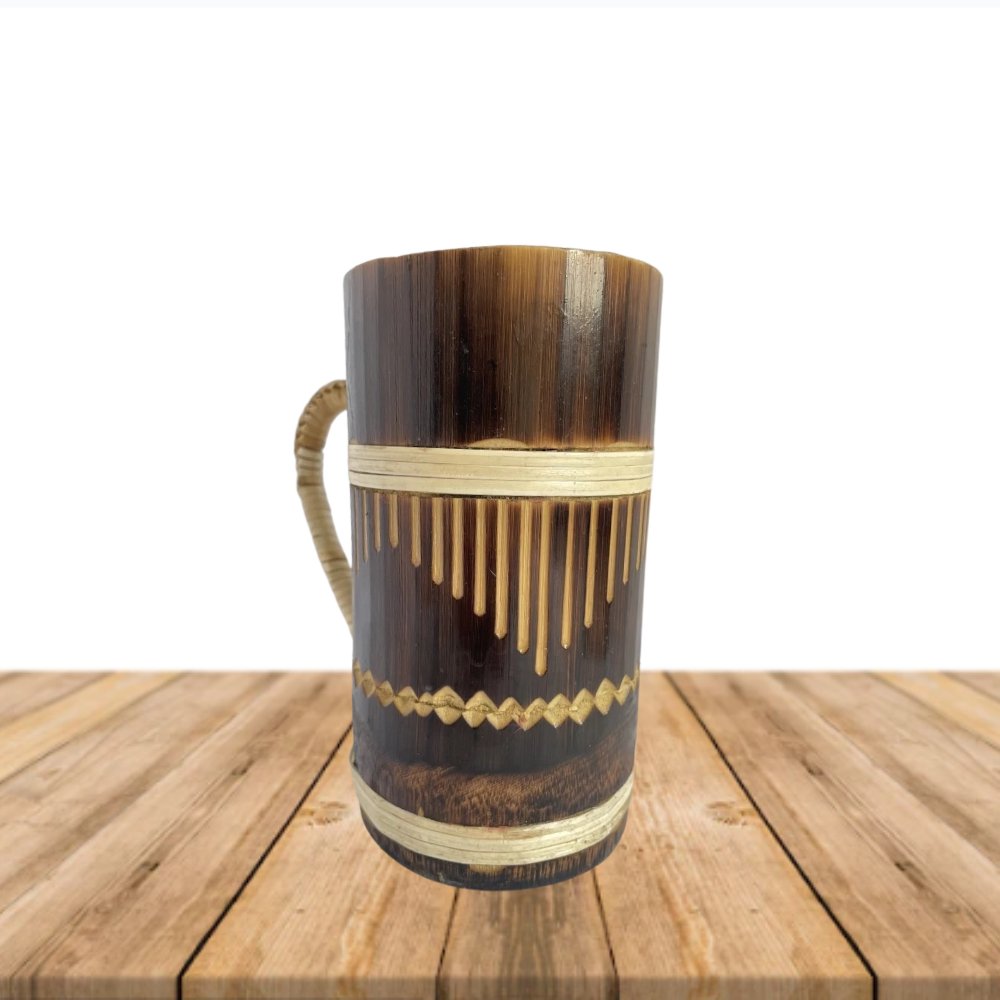 Bamboo Beer Mug - Kreate- Cups & Mugs