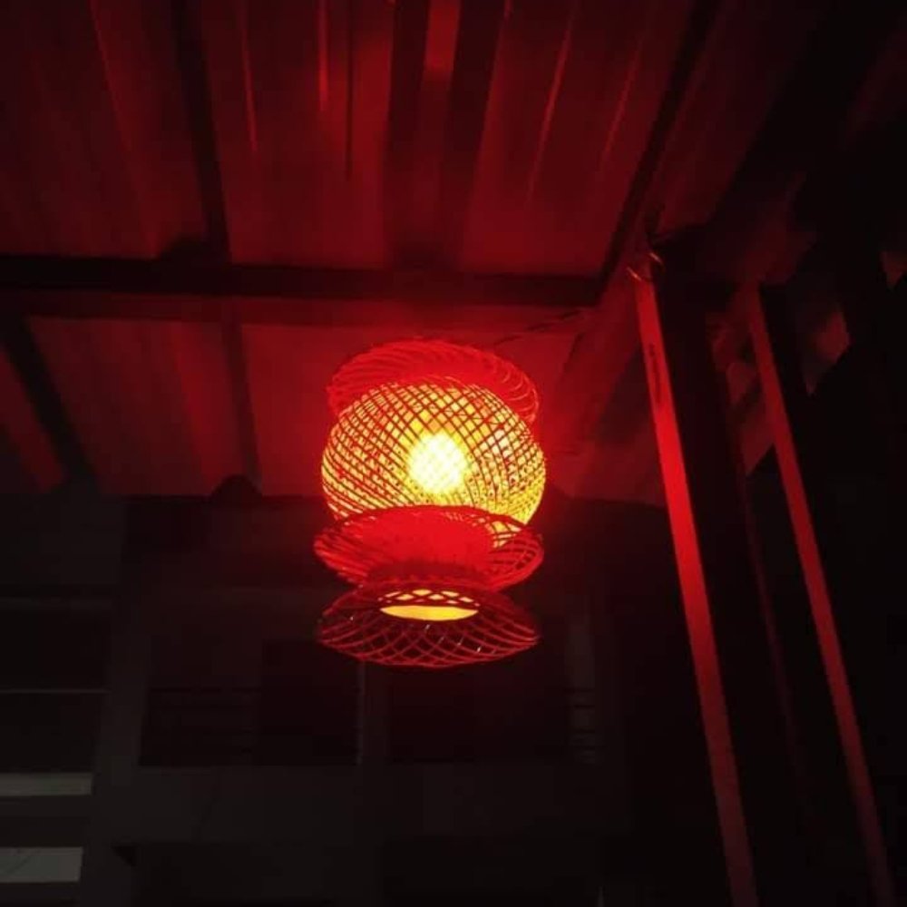Bamboo Night Lamp - Kreate- Lamps