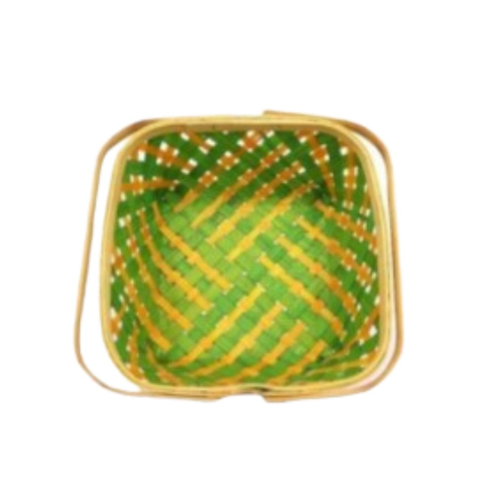 Bamboo Picnic Basket - Kreate- Baskets