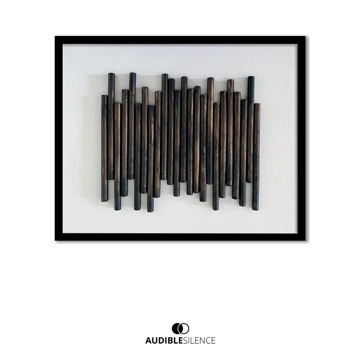 Beautiful Things Don't Ask for Attention - Sculpted Painted - Kreate- Home Decor