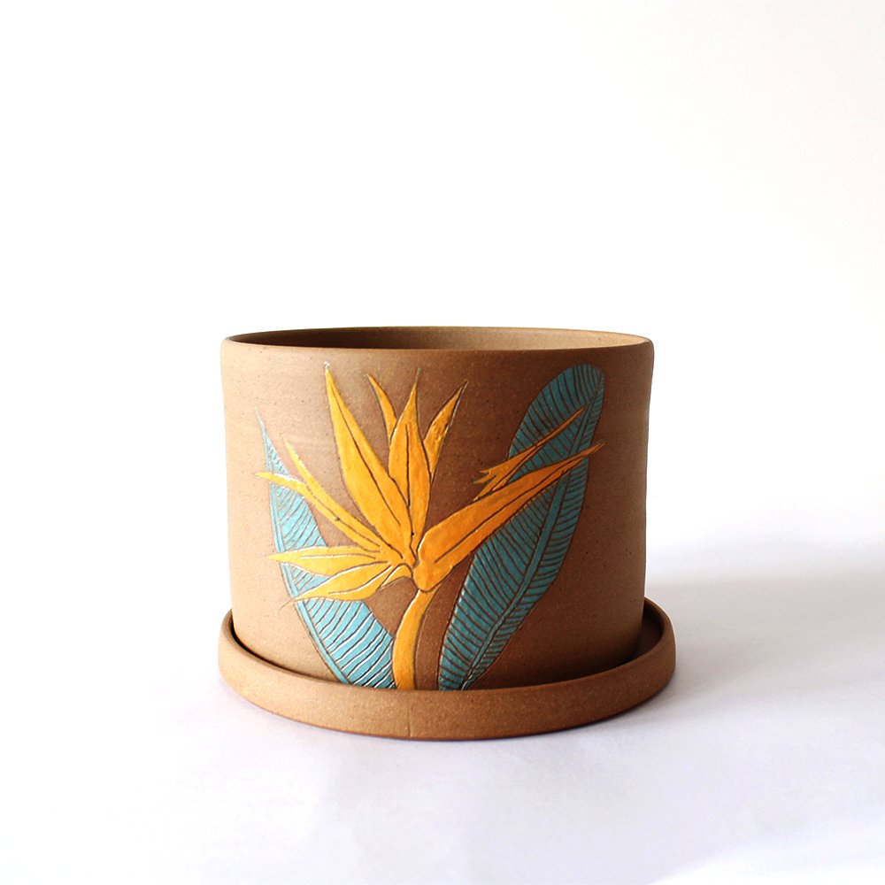Birds of Paradise - Planter - Kreate- Planters & Pots