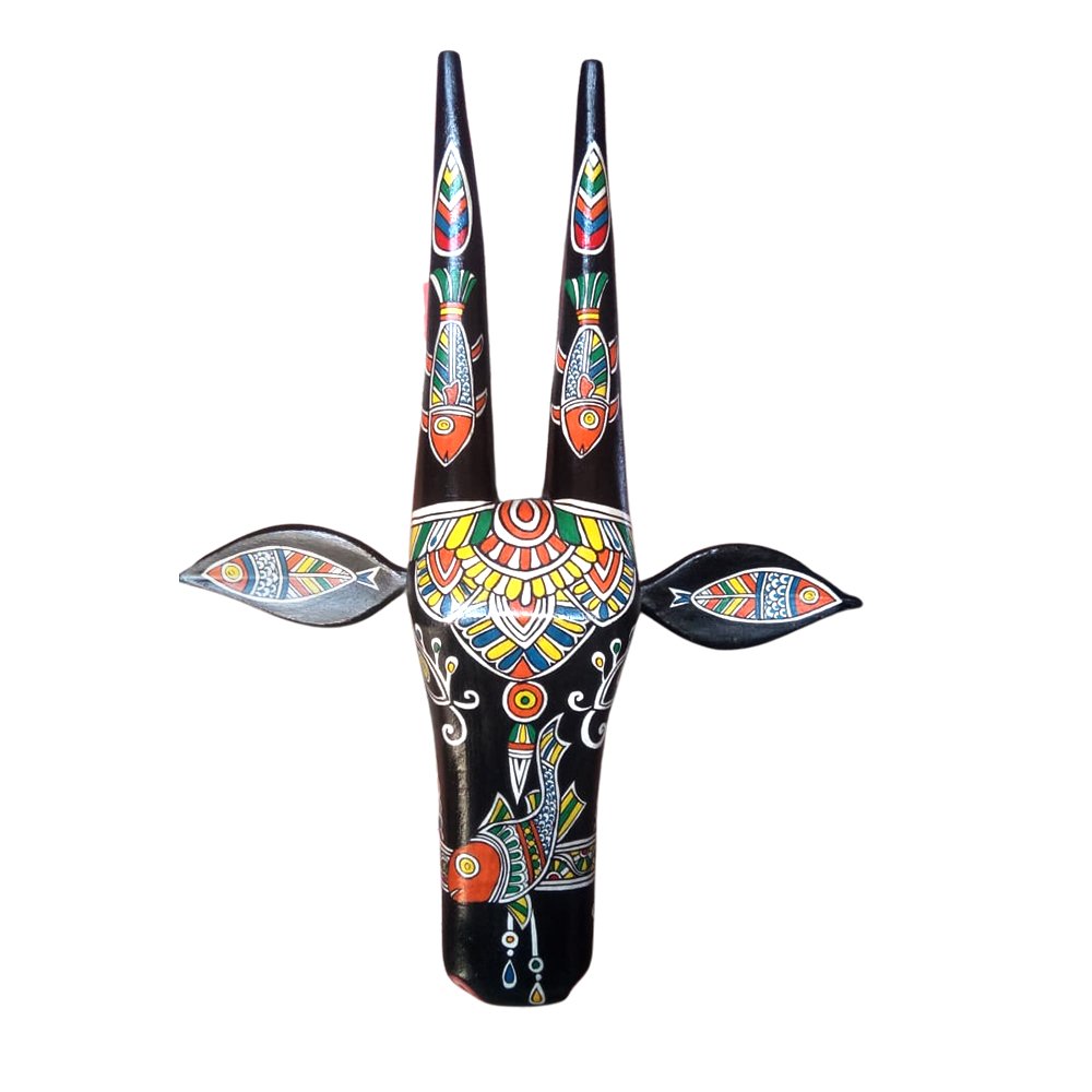 Black Cow Head Wall Decor - Kreate- Wall Decor