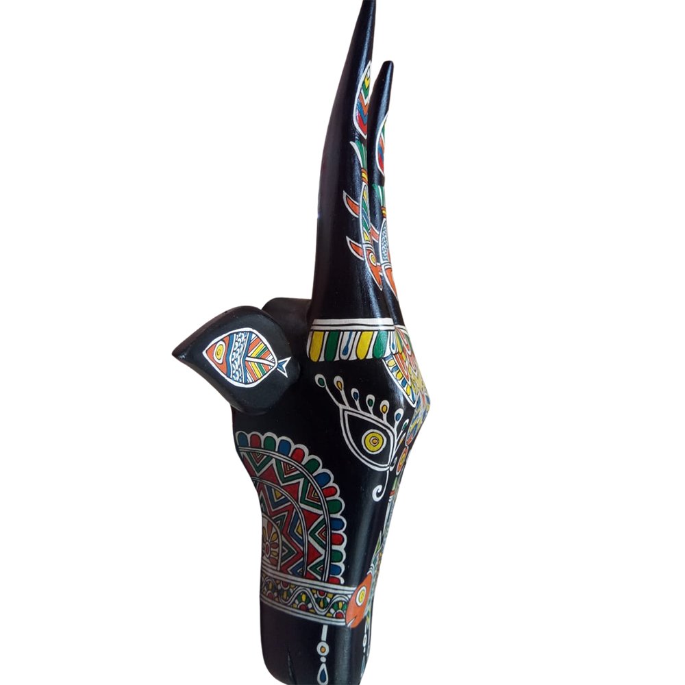 Black Cow Head Wall Decor - Kreate- Wall Decor