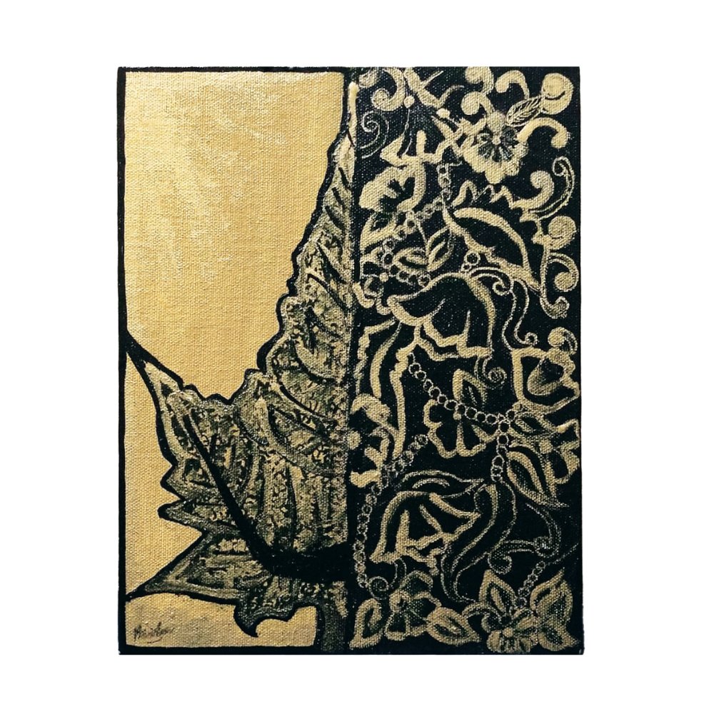 Black Golden Art Painting - Kreate- Painting