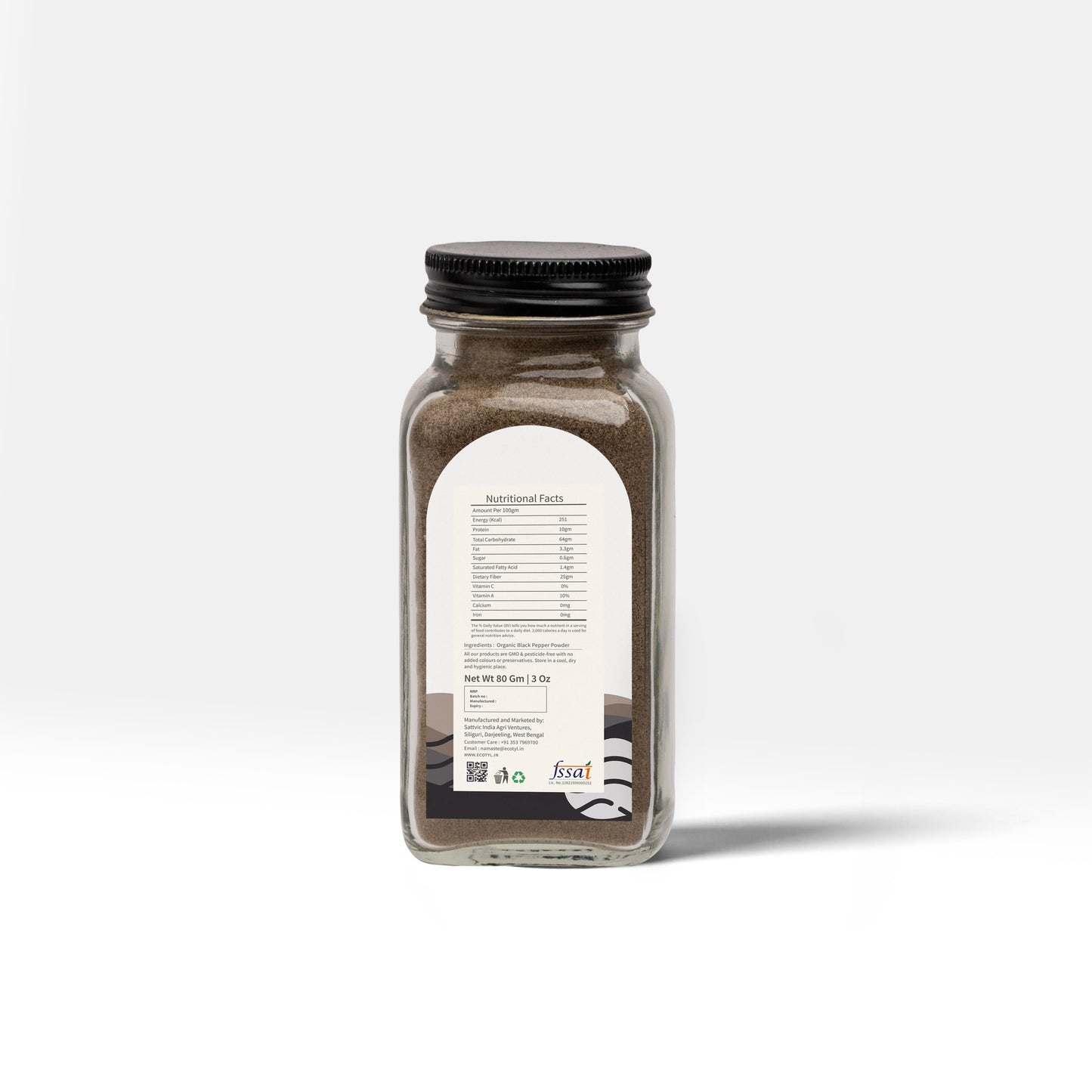 
                  
                    Ecotyl Organic Black Pepper Powder (80g)
                  
                