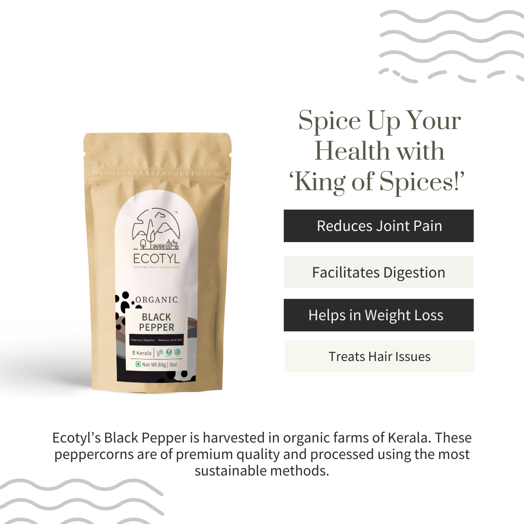 
                  
                    Ecotyl Organic Black Pepper (80g)
                  
                