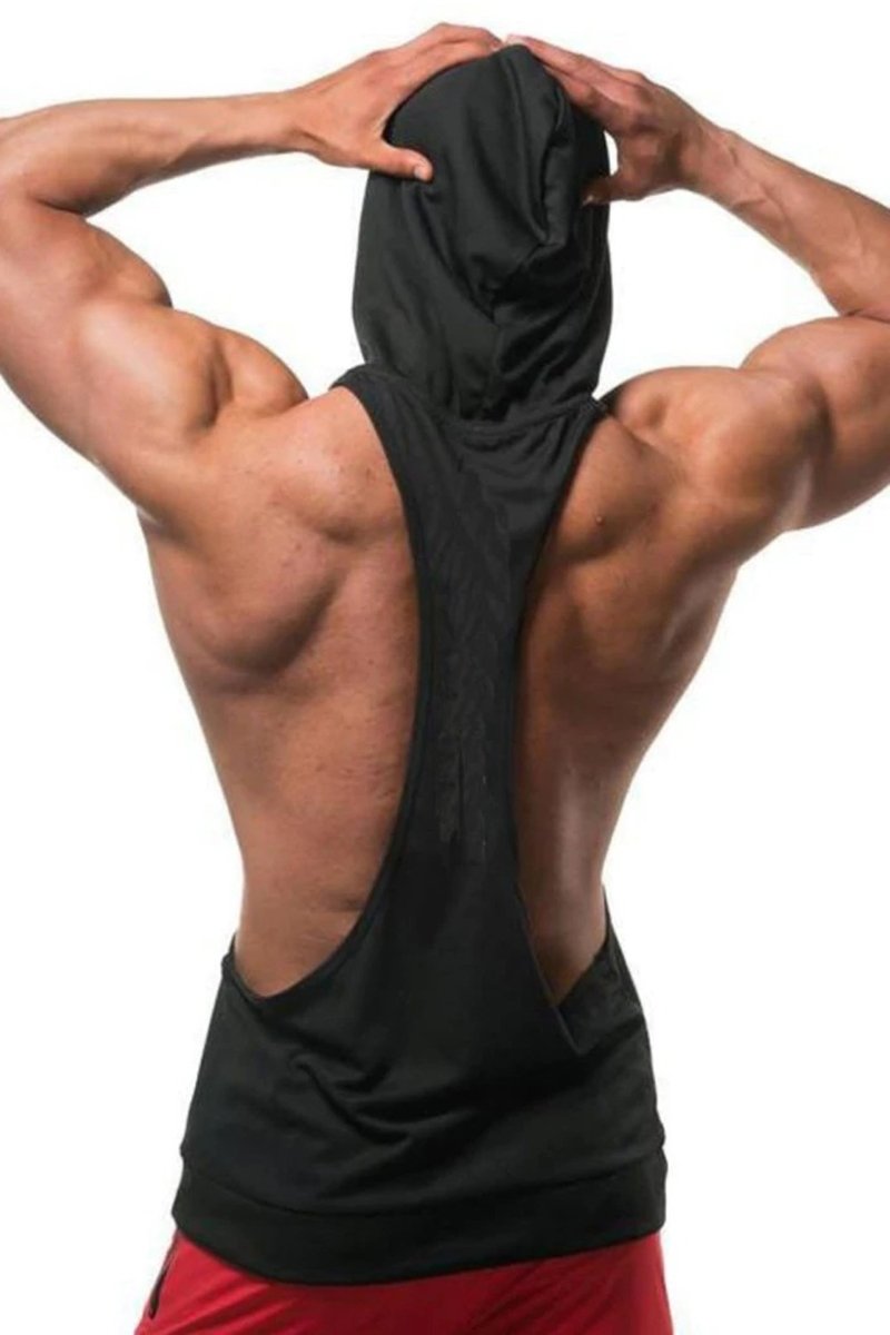Bodybuilding Stringer Hoodie Tank Tops - Kreate- Shirts & T-Shirts