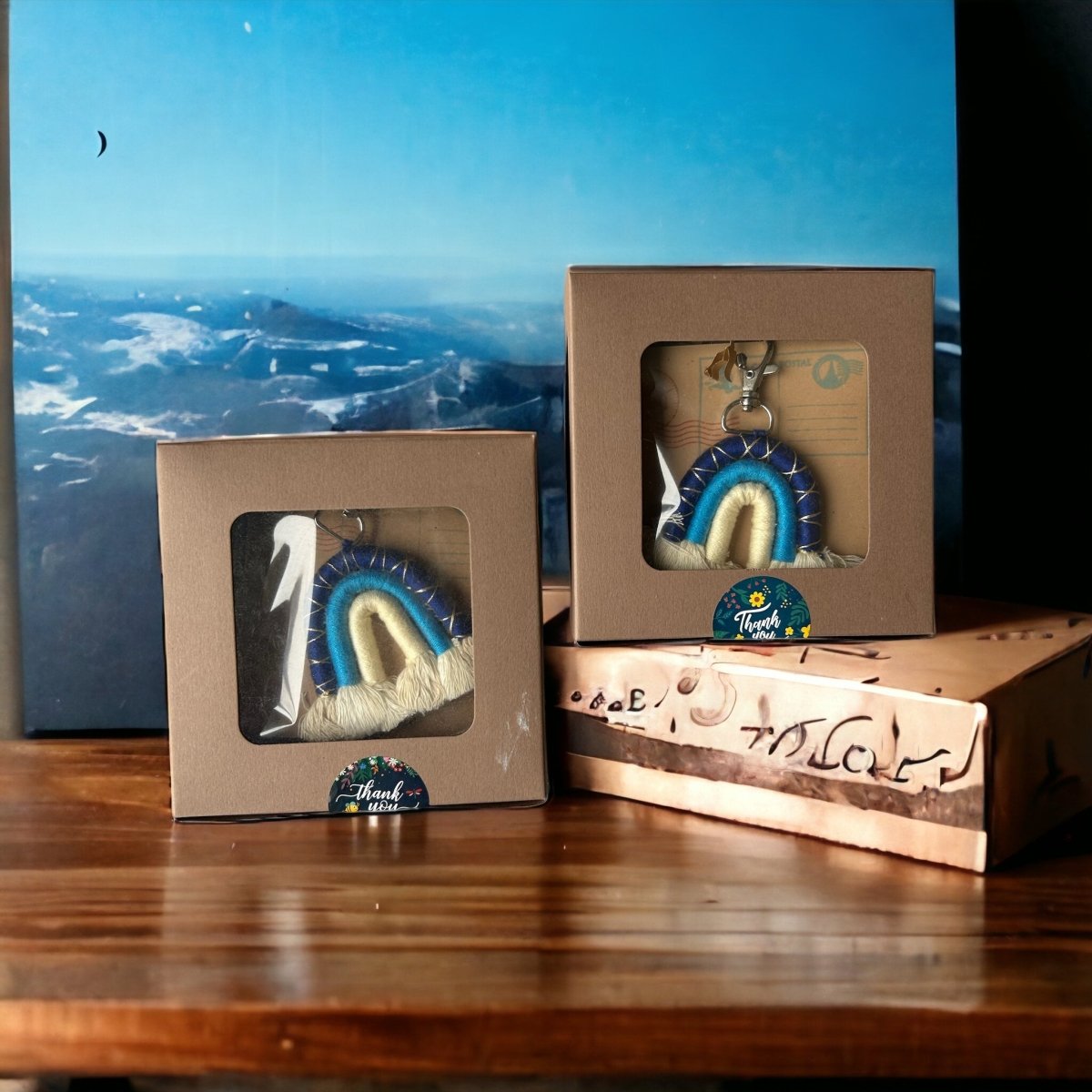 Boho Macrame Keychain Braided - Kreate- Keychains