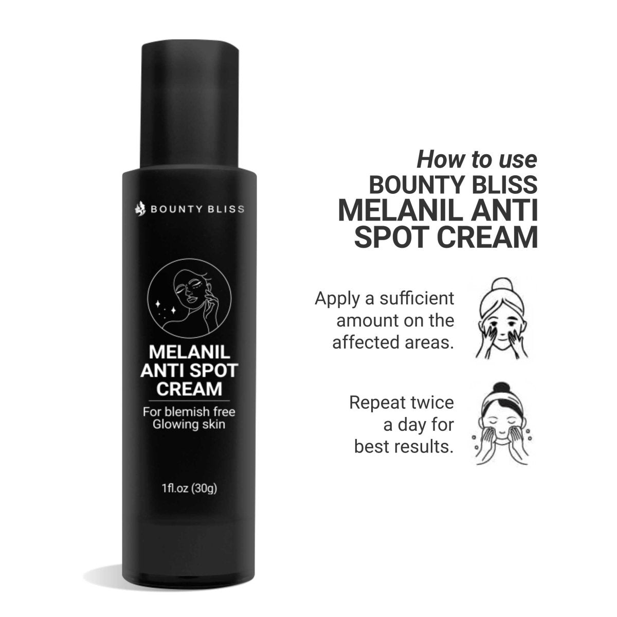 Bounty Bliss Anti Blemish Cream - Kreate- Body and Face Care