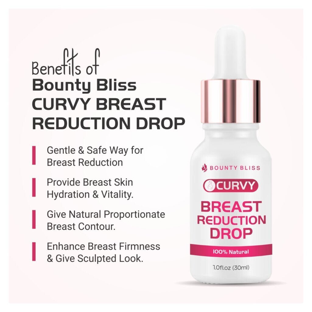Bounty Bliss Breast Reduction Drops-30ml - Kreate- Women Hygiene