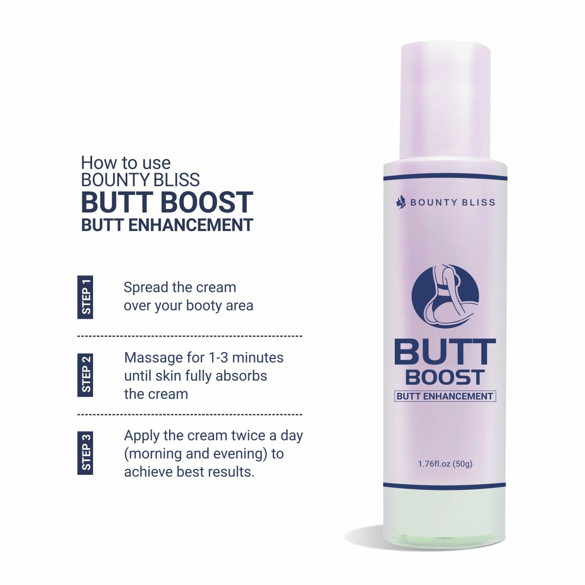 Bounty Bliss Butt Boost Enlargement Cream - Kreate- Women Hygiene
