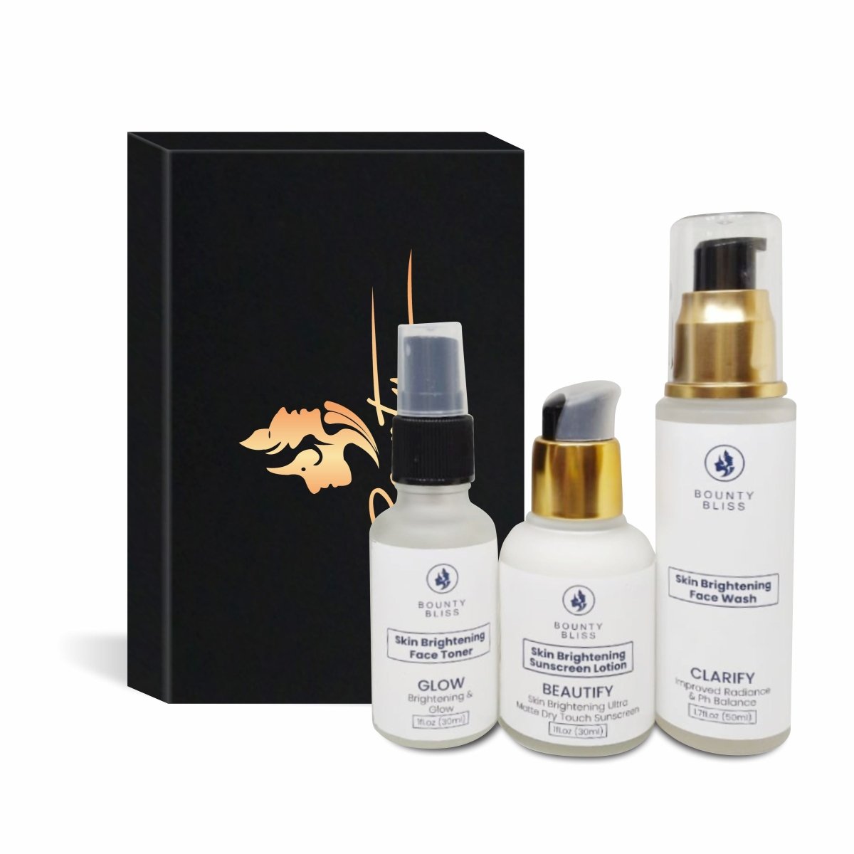 Bounty Bliss Skin Whitening Daily Kit - Kreate- Skincare