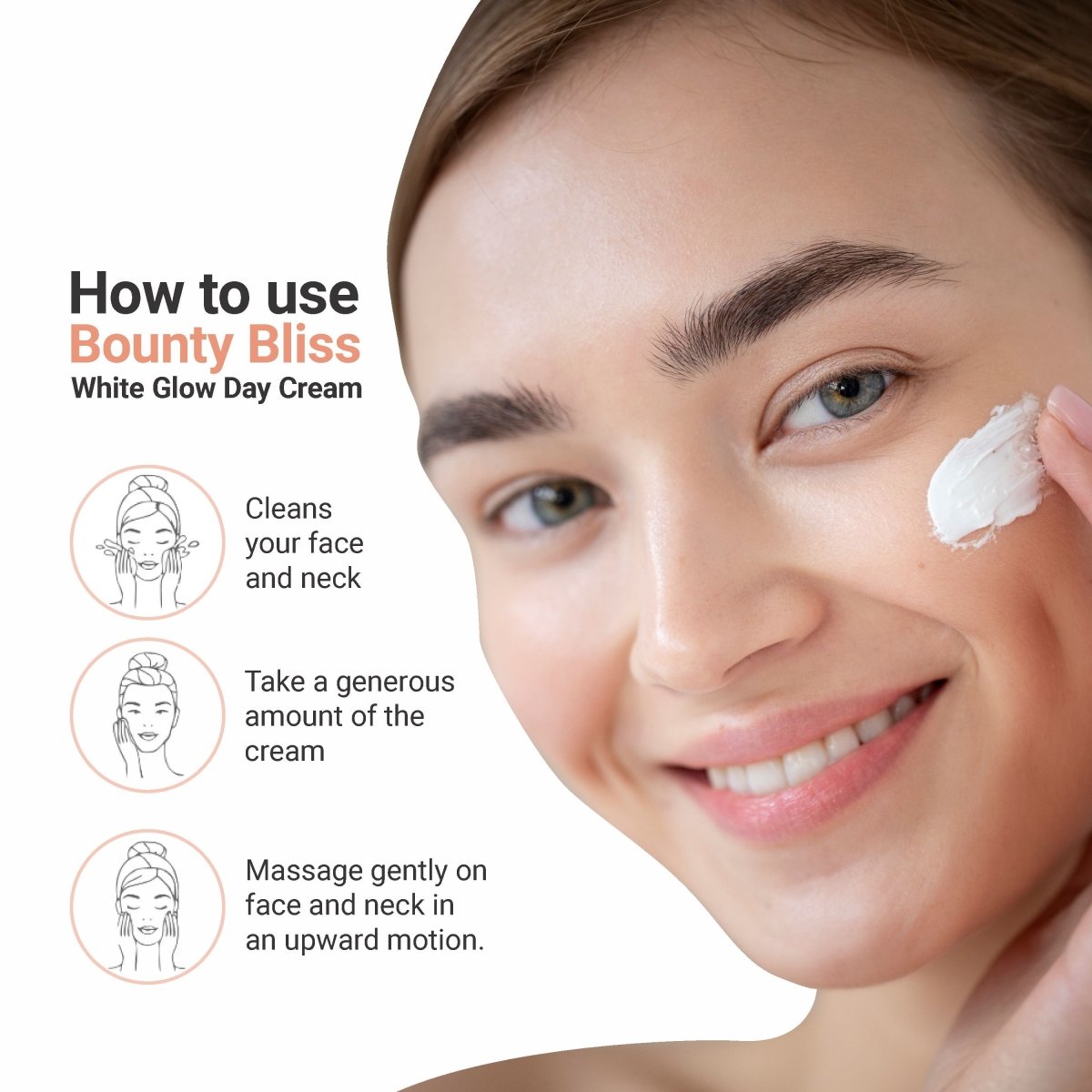 Bounty Bliss White Glow Day Cream-30g - Kreate- Face