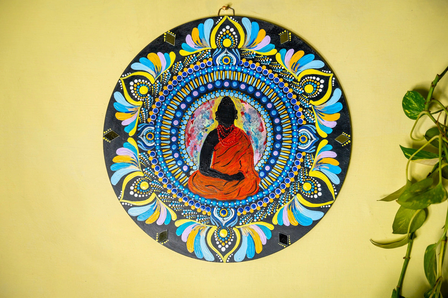 Buddha Paradise Mandala Wall Hanging