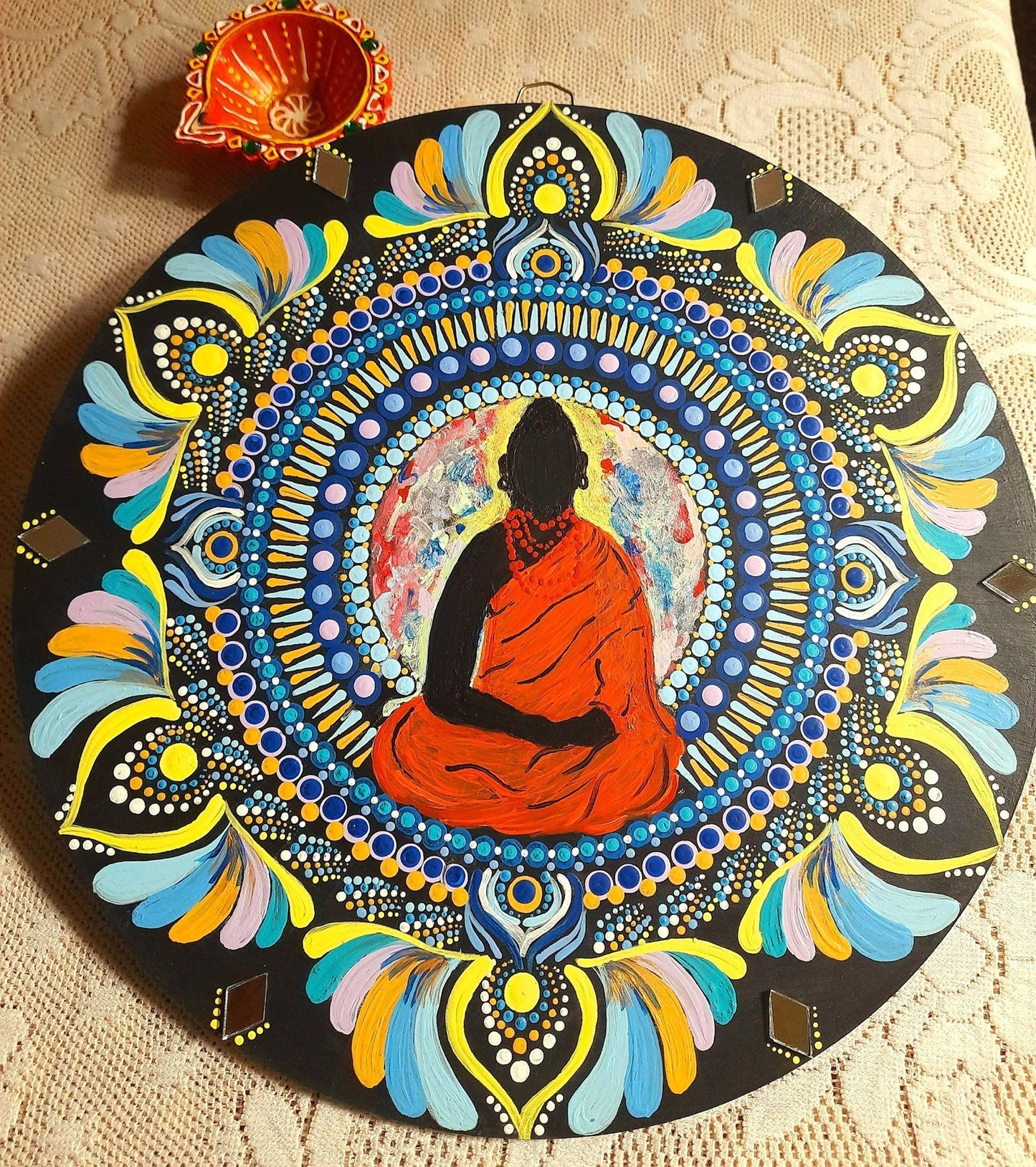 Buddha Paradise Mandala Wall Hanging