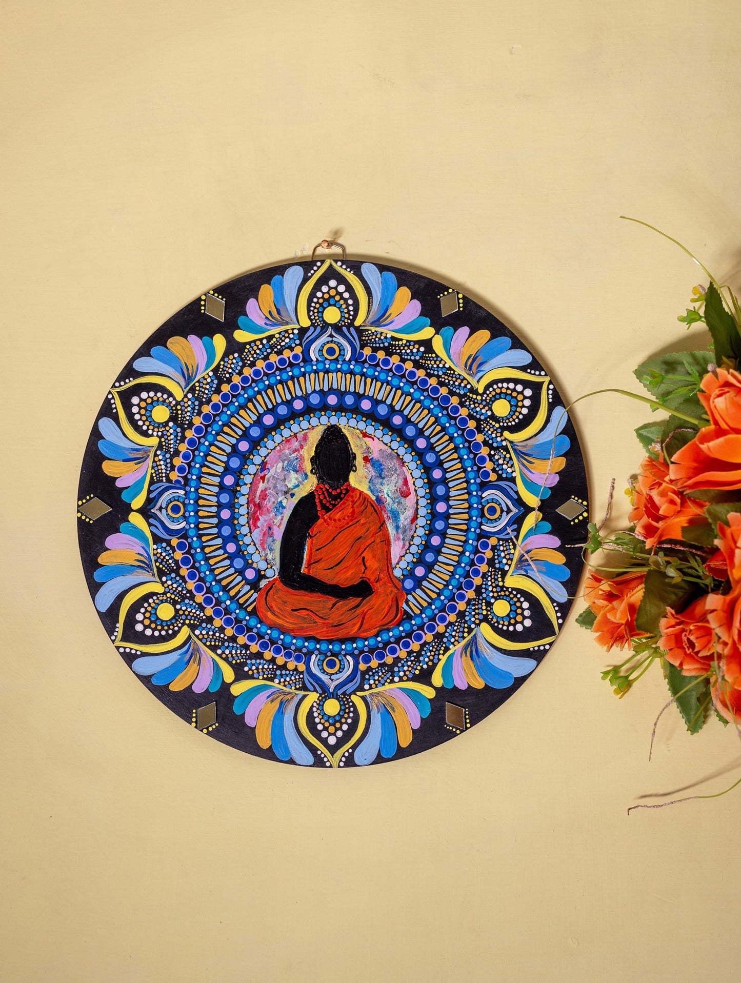 Buddha Paradise Mandala Wall Hanging