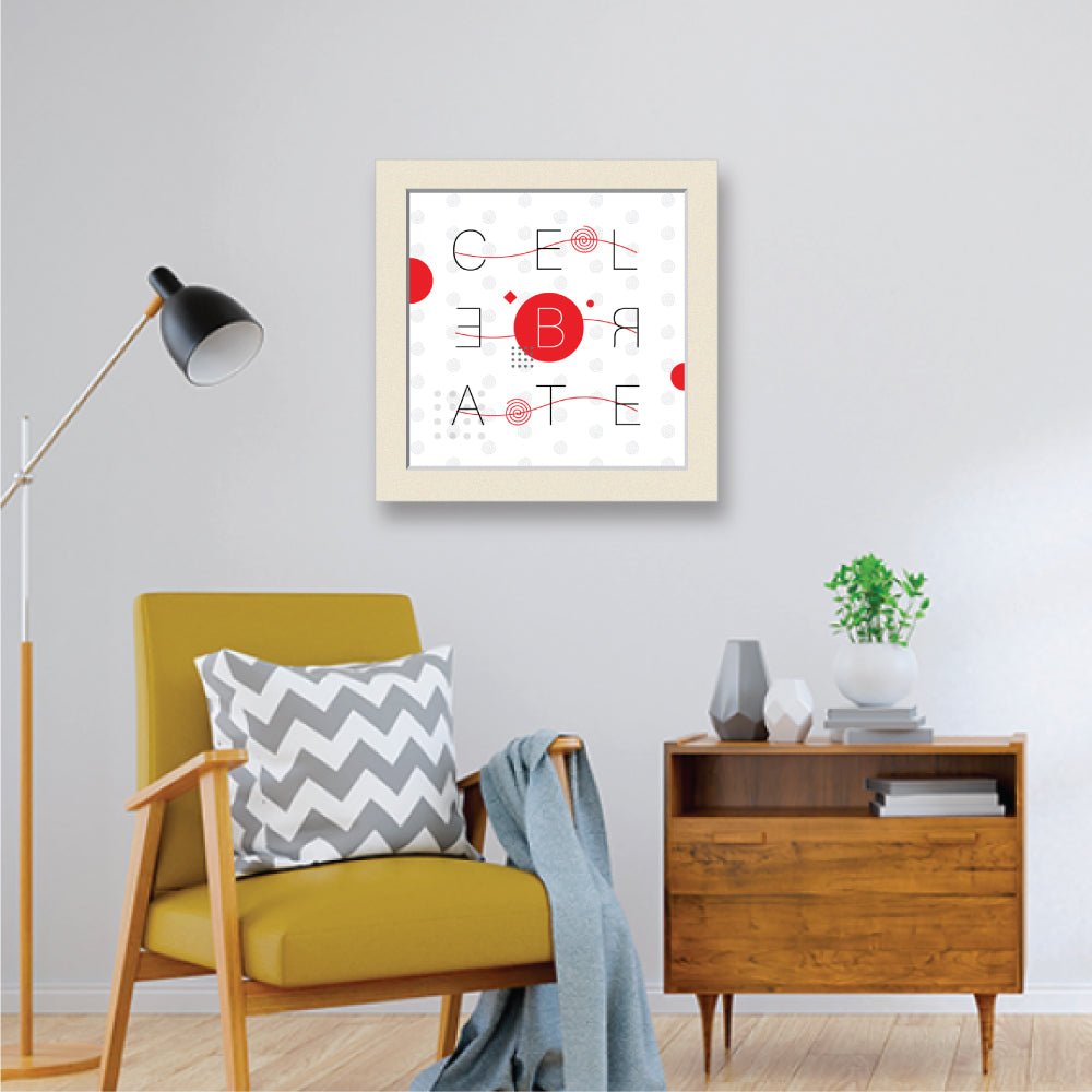 'Celebrate' - Limited Edition Framed Art - Kreate- Wall Decor