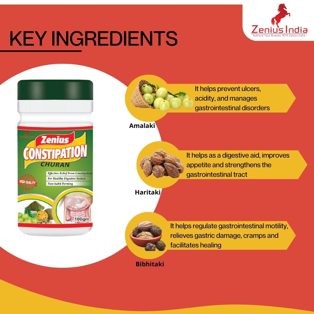 Zenius Constipation Churan for Relief Constipation and Acidity