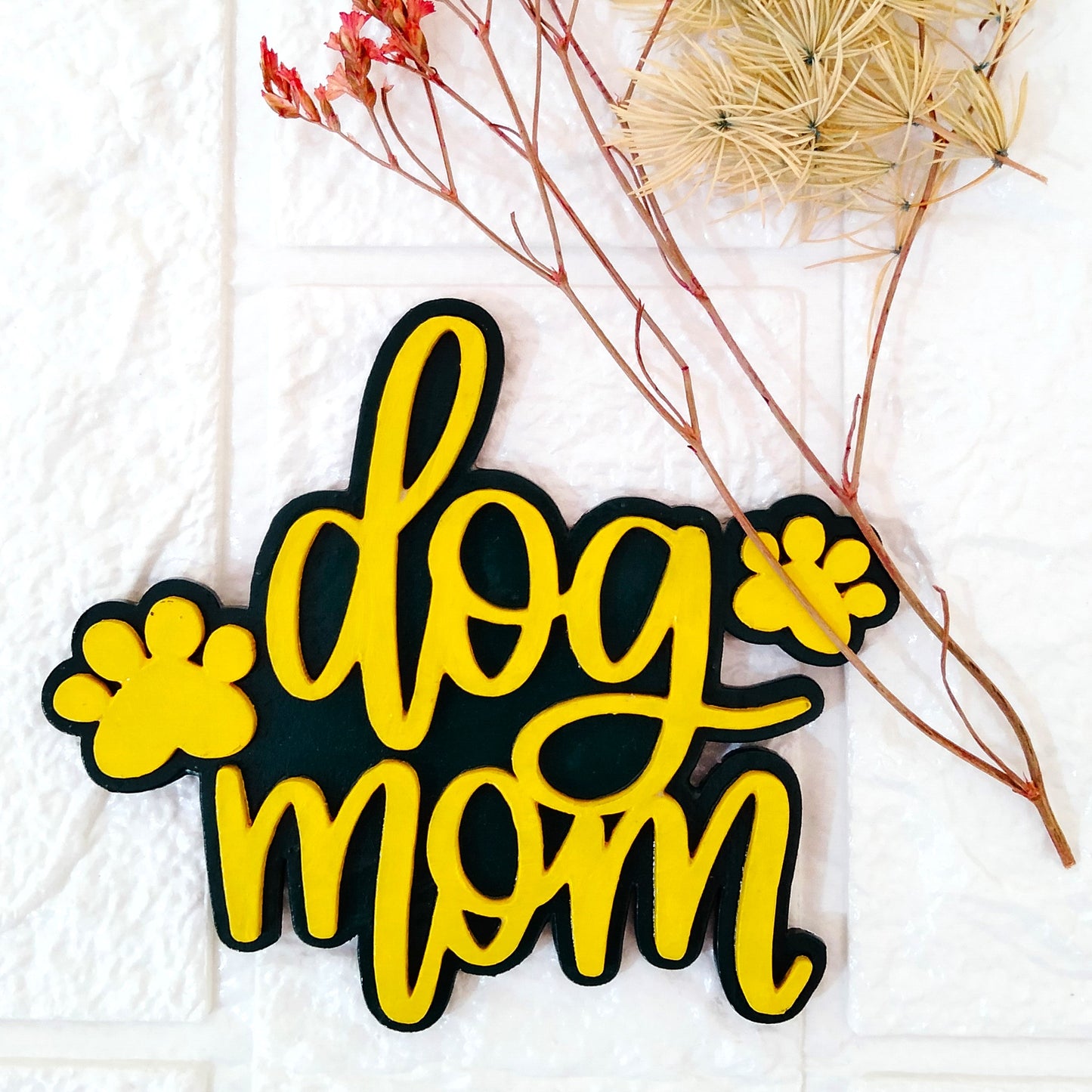 Dog Mom Fridge Magnet