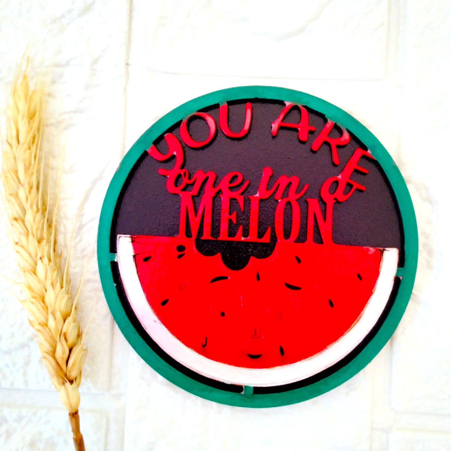 You are My Melon Fridge Magnet