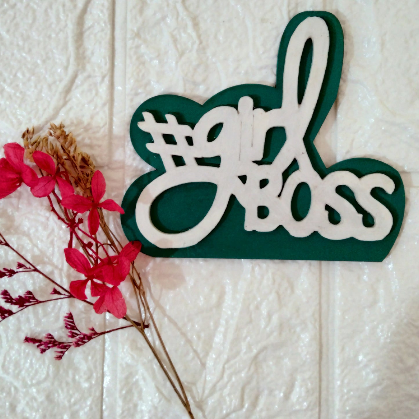 Girl Boss Fridge Magnet