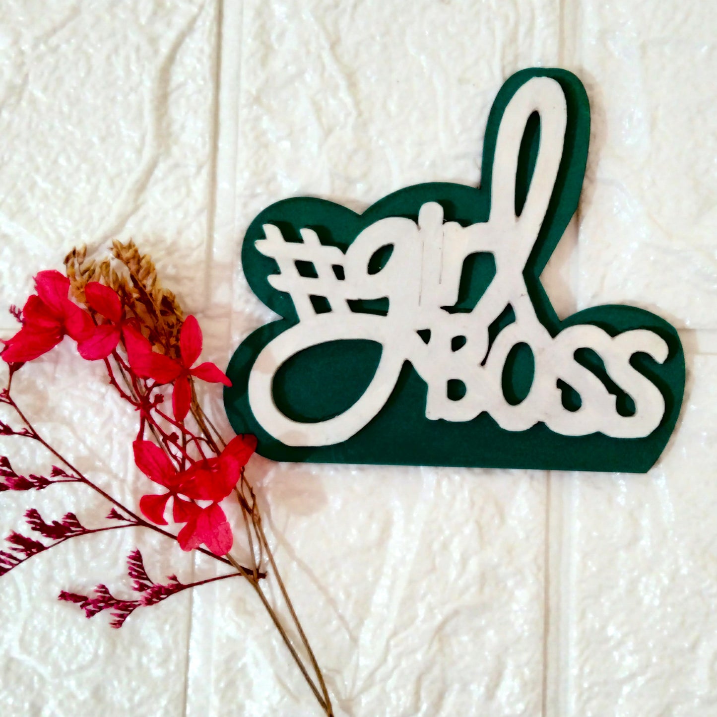 Girl Boss Fridge Magnet
