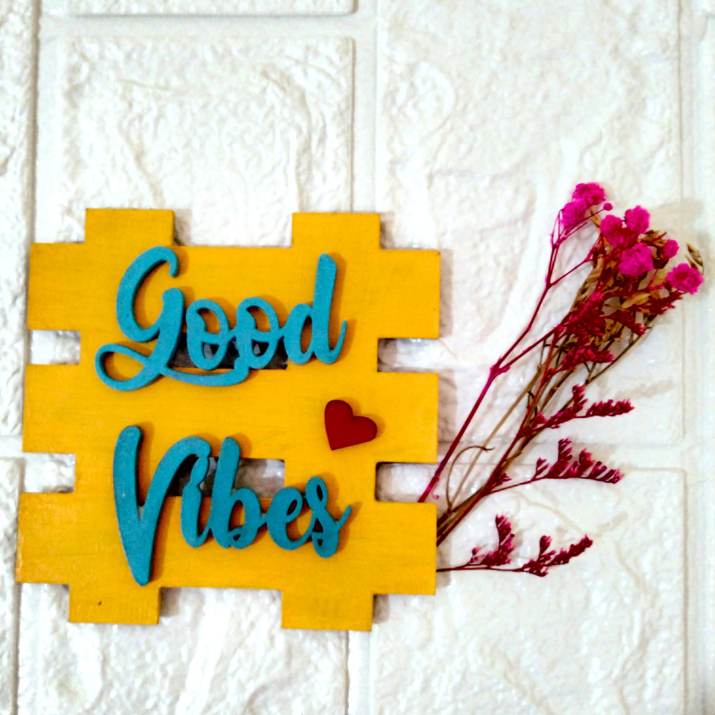 Plank Good Vibes Fridge Magnet