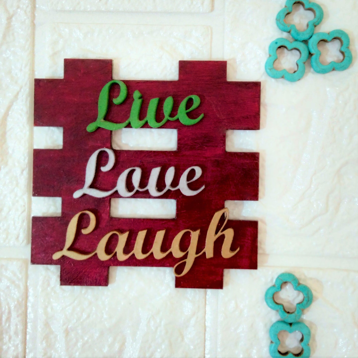 Live Love Laugh Fridge Magnet