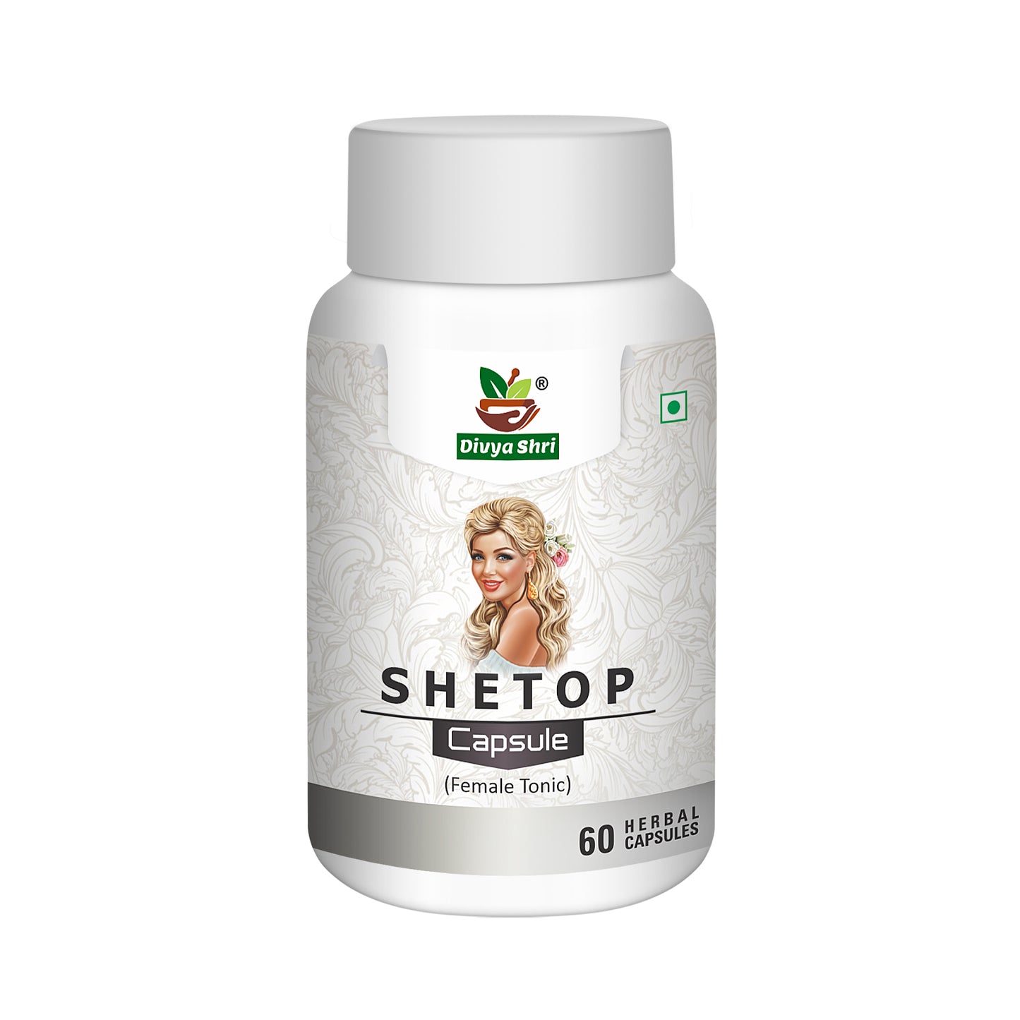 Divya Shri Shetop Women's Wellness Capsule | Pure Herbs I Ayurvedic Product (60 capsules)