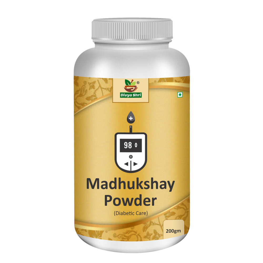 
                  
                    Divya Shri Madhukshay Powder | Diabetes control and sugar level management | Sugar Control Powder For Diabetes | 100% Ayurvedic and Effective (200 gram)
                  
                