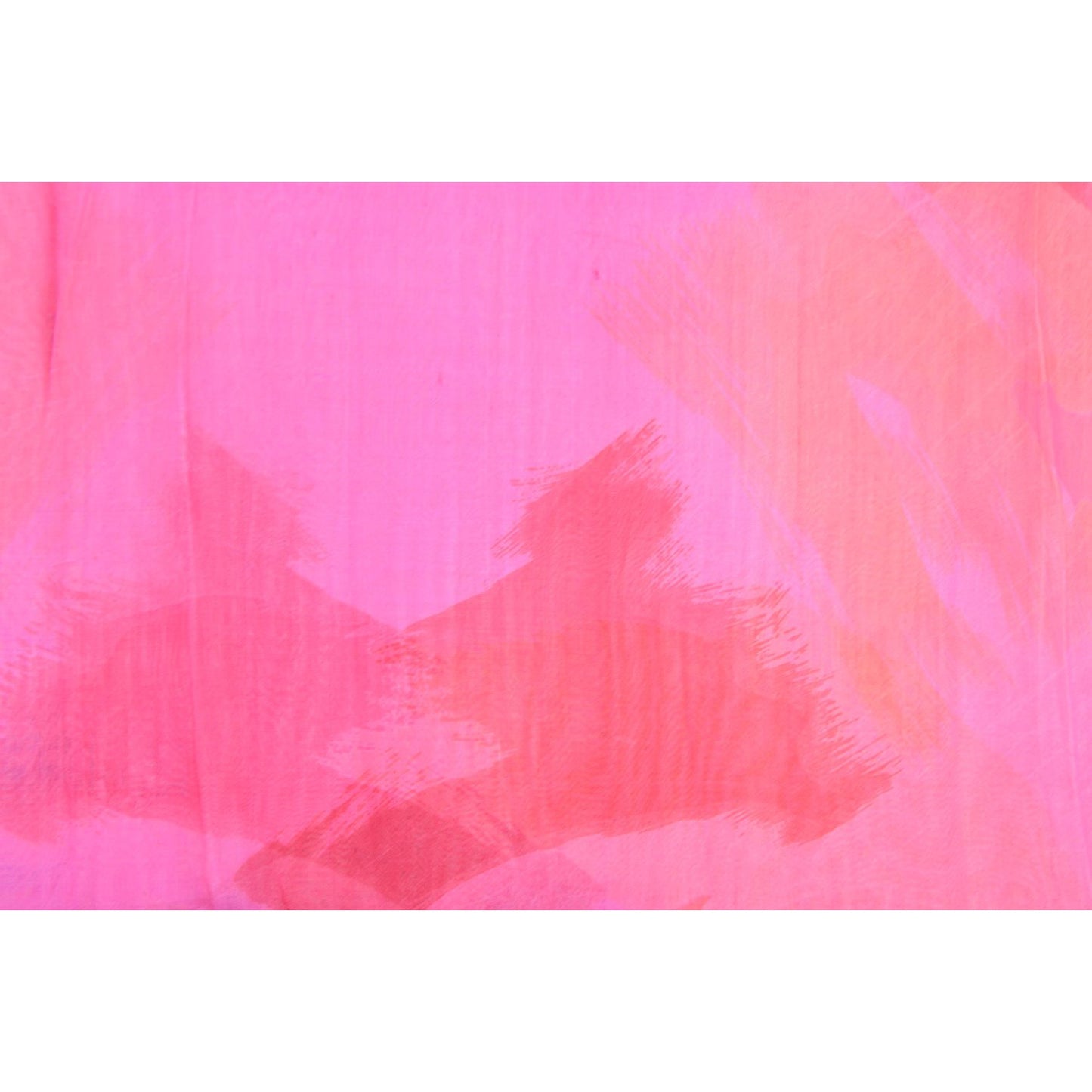 Pink Silk Chanderi Abstract Print Stole