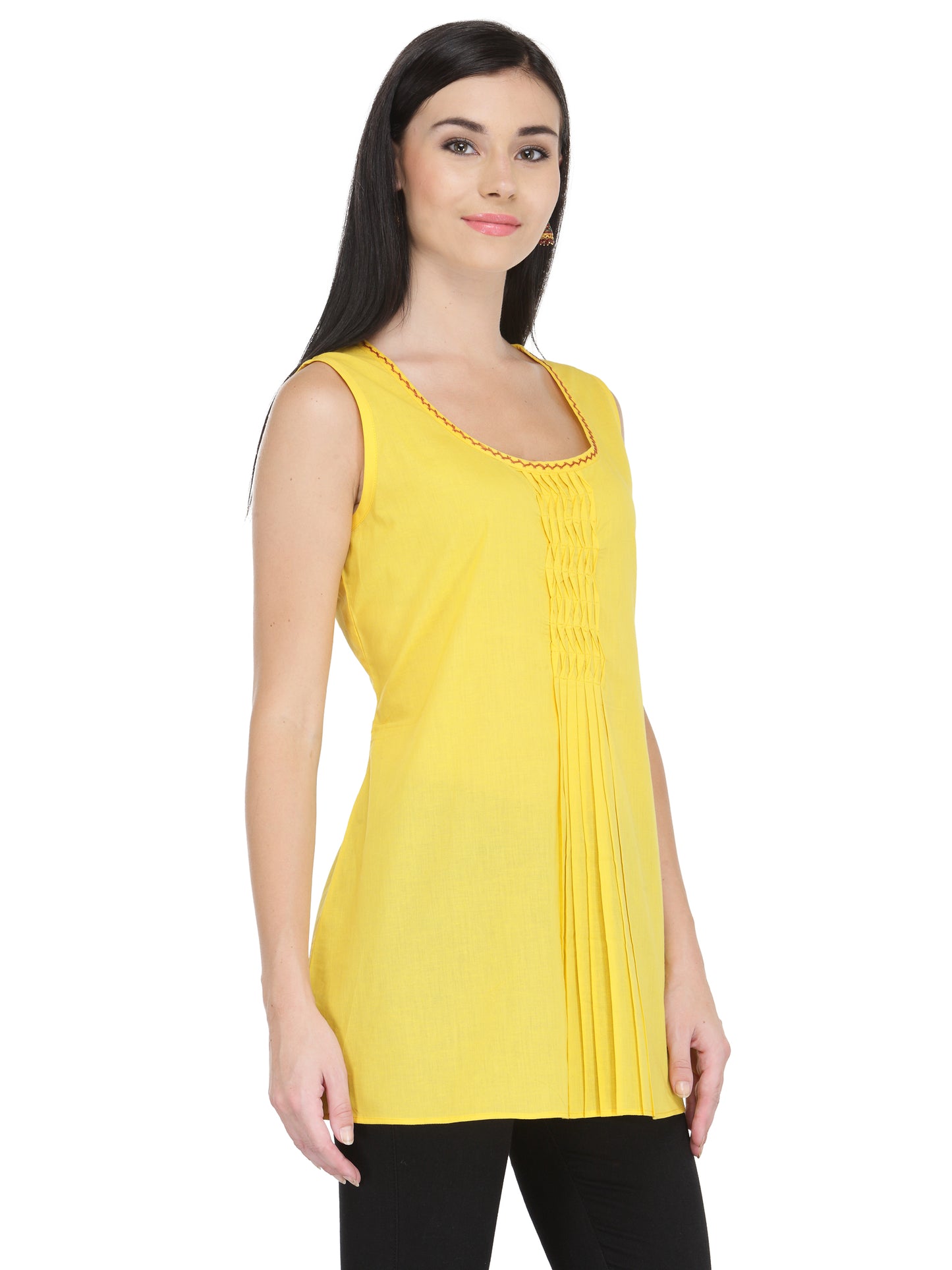 Yellow Cotton Tunic