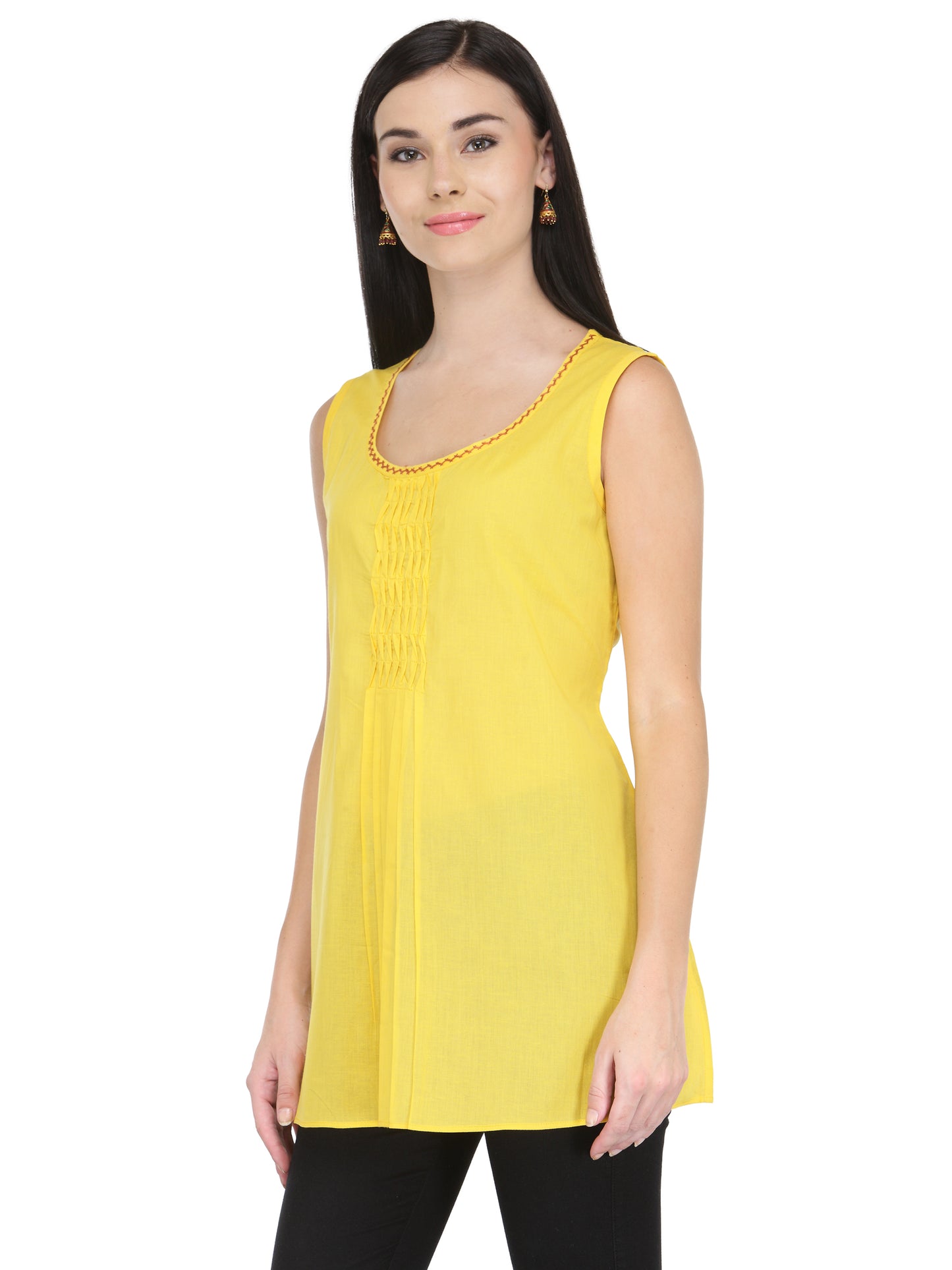 Yellow Cotton Tunic