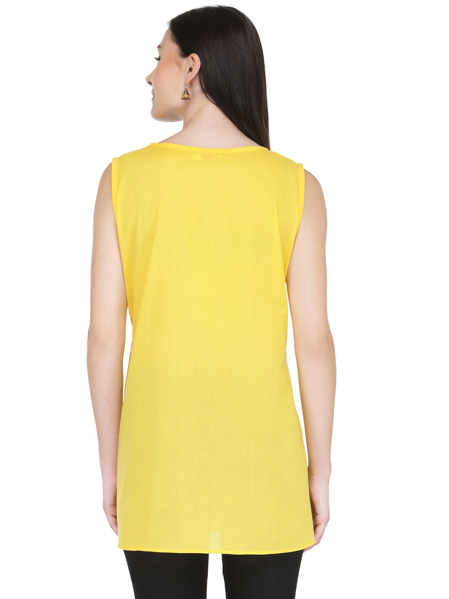 Yellow Cotton Tunic