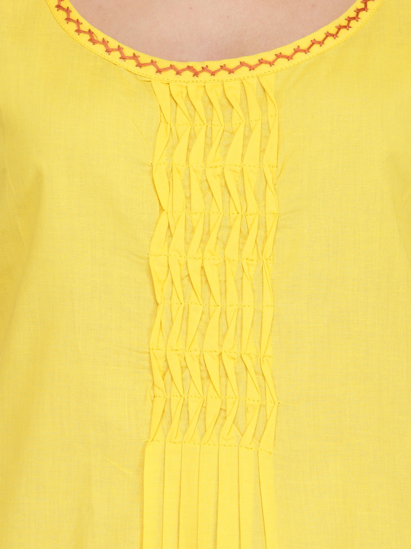 Yellow Cotton Tunic