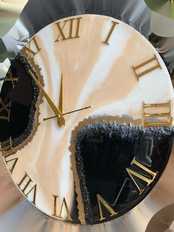 resin wall clock