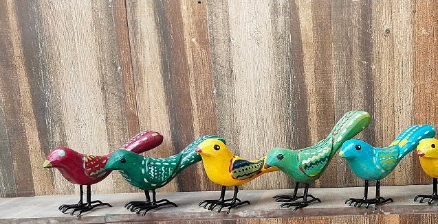 Birds wooden (set of 2)