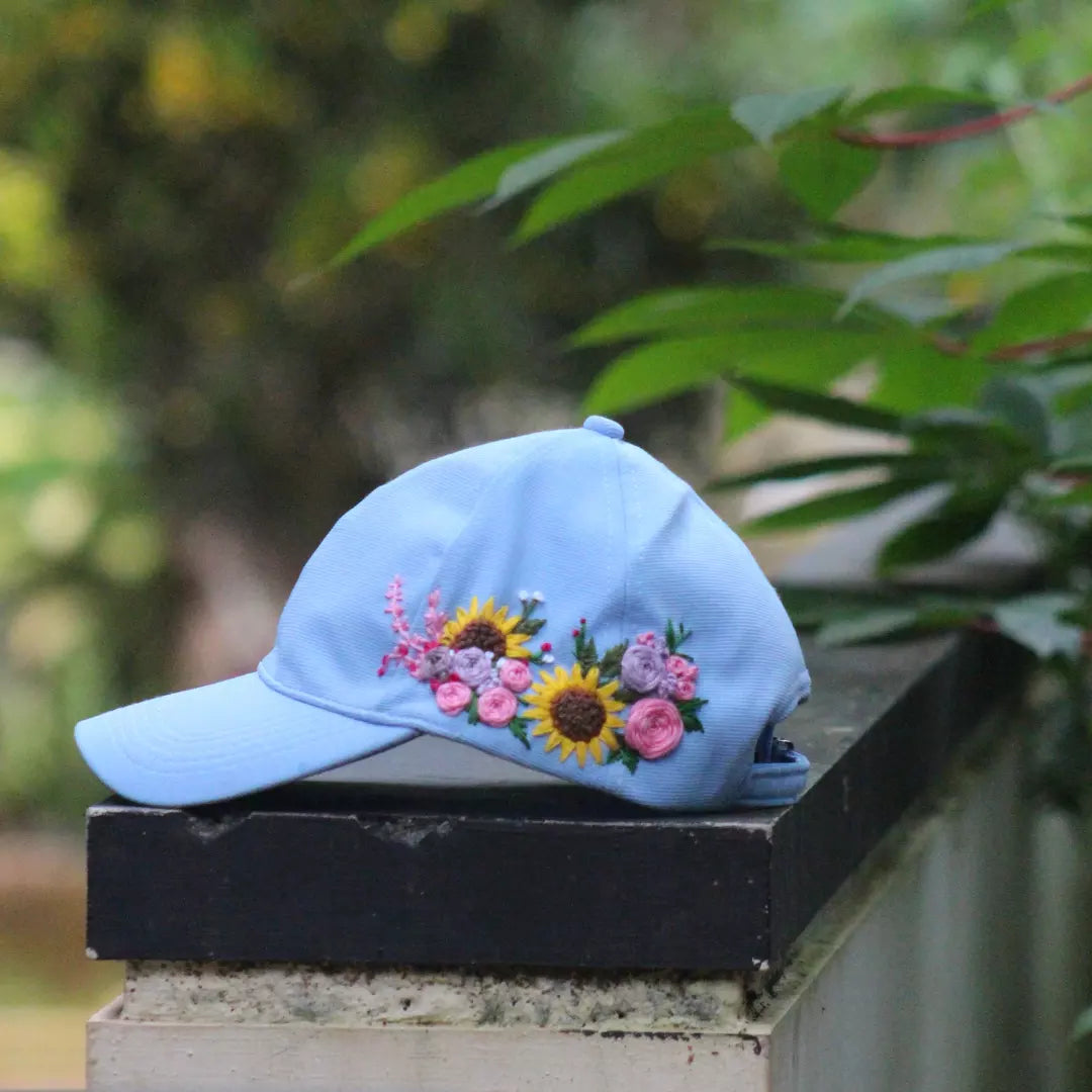 Hand Embroidery Caps