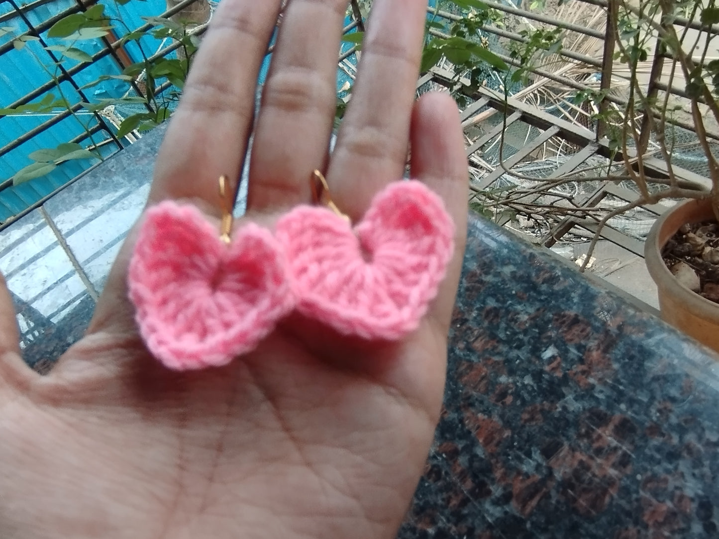 Earring crochet