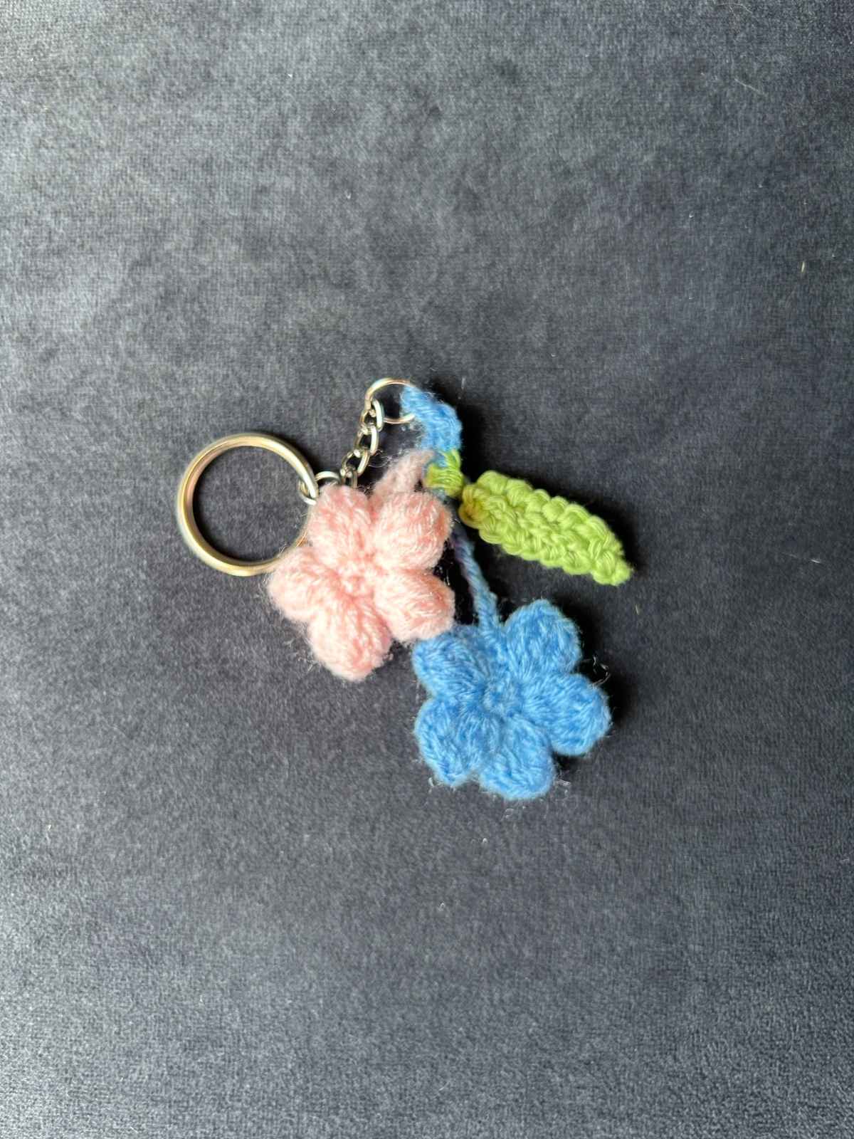 Twin flowers Keychain