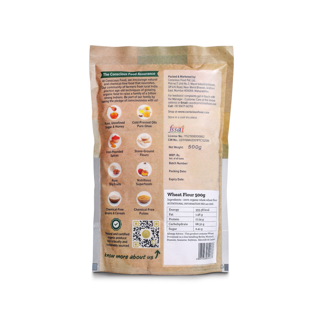 
                  
                    Conscious Food Wheat Flour (500g)
                  
                