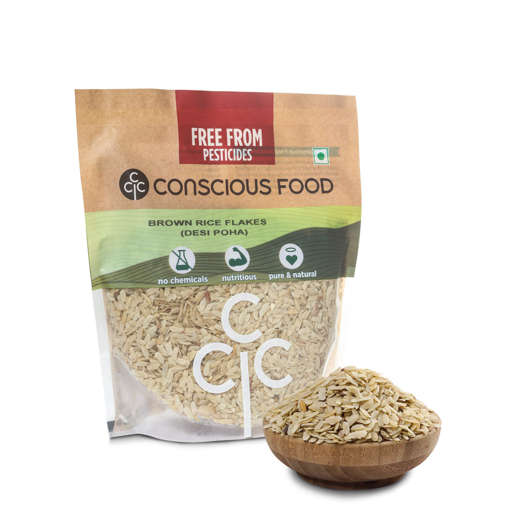 Conscious Food Brown Rice Flakes (500g)