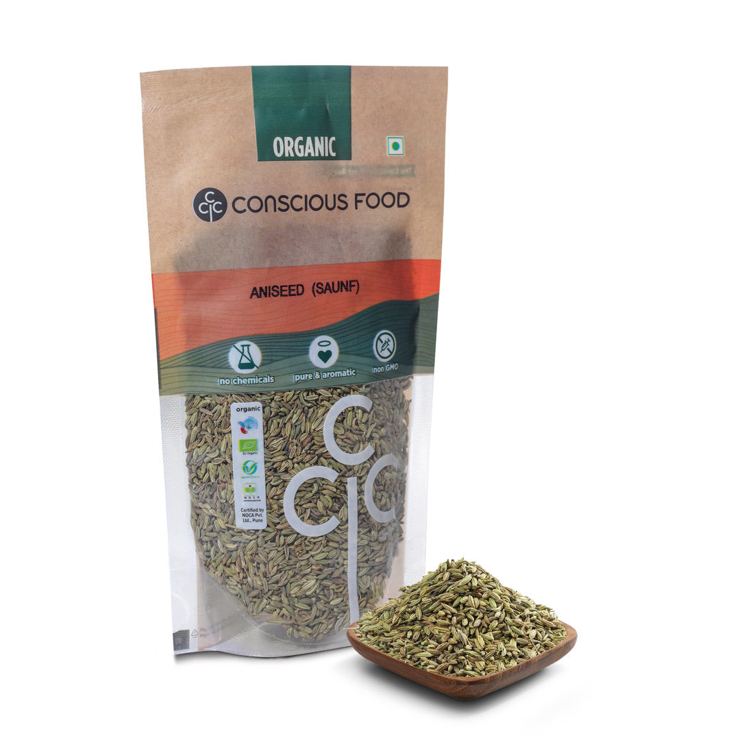Conscious Food Aniseed (Saunf) - 100g