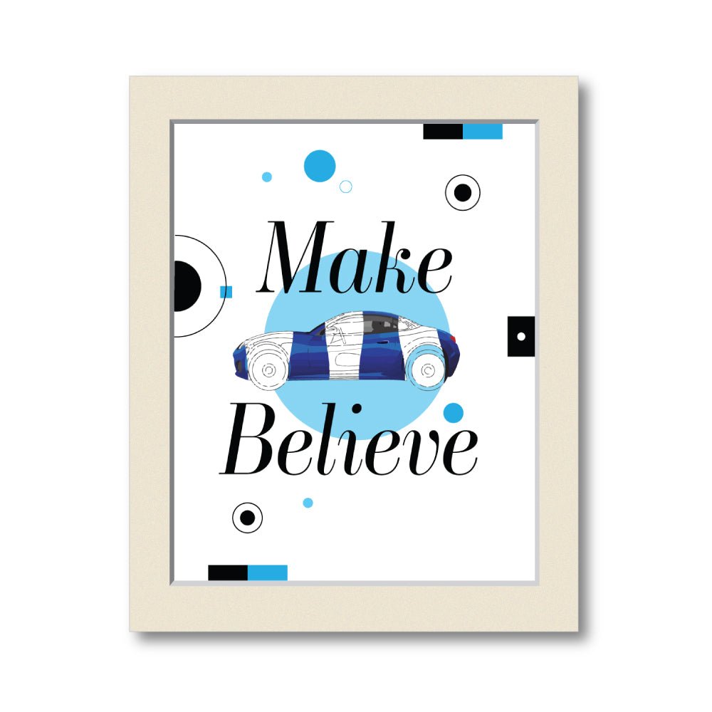 'Make Believe' - Limited Edition Framed Art - Kreate- Wall Decor