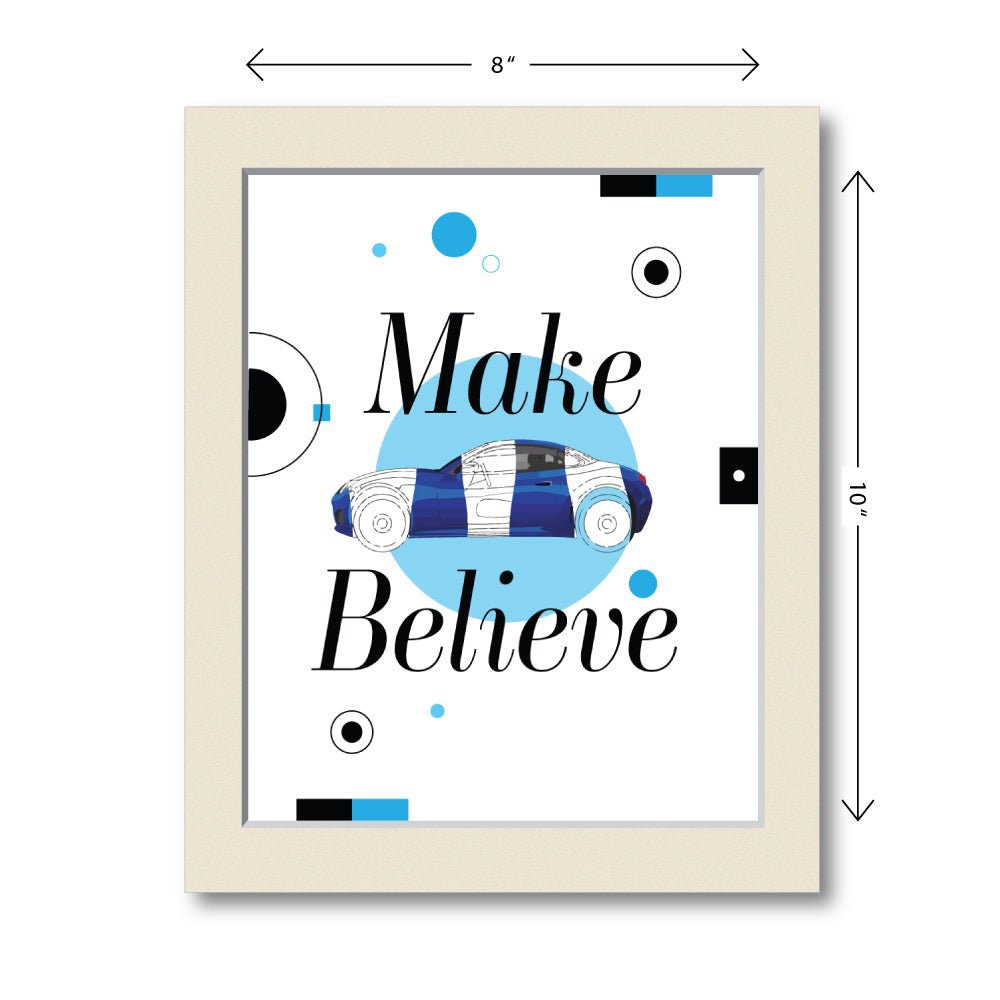 'Make Believe' - Limited Edition Framed Art - Kreate- Wall Decor