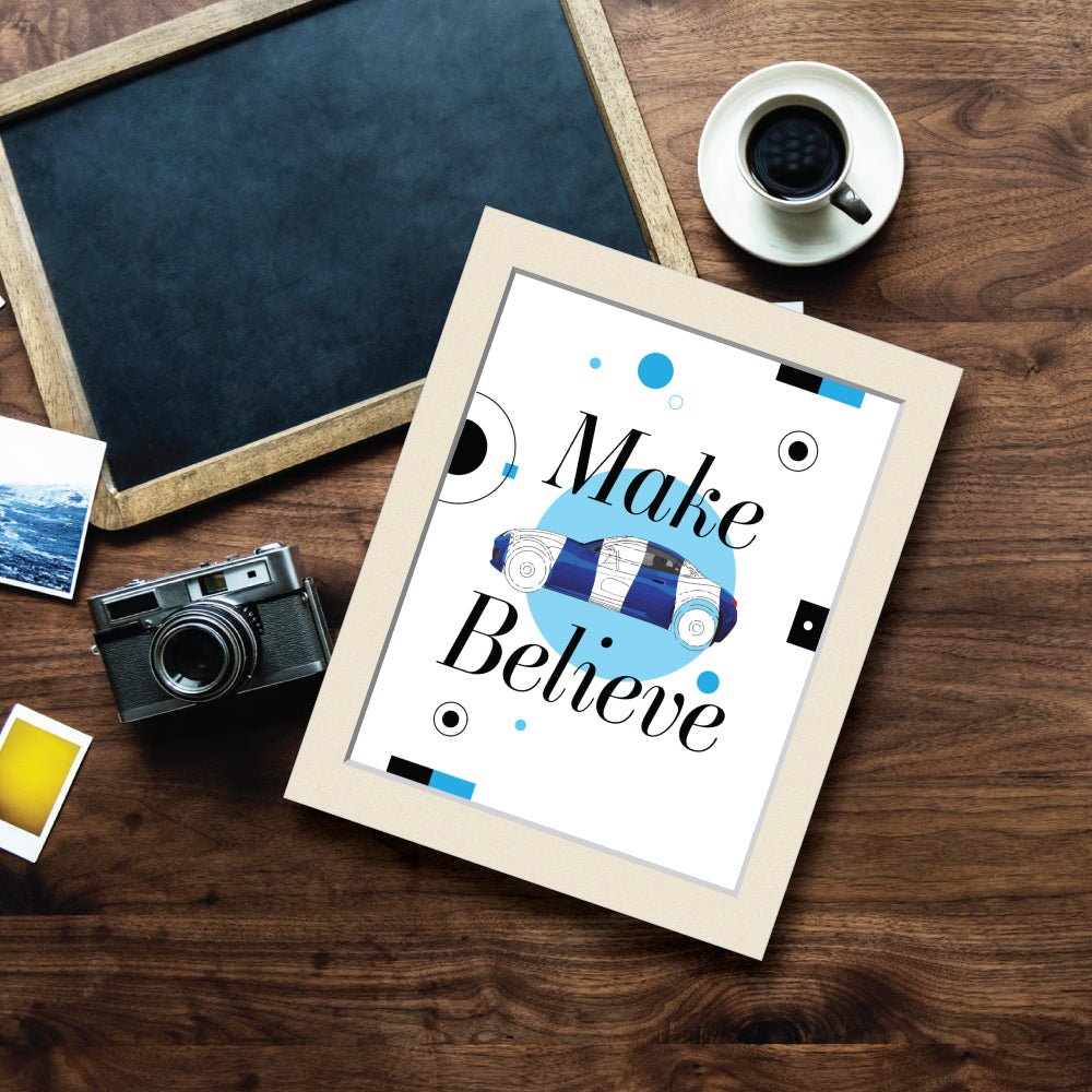 'Make Believe' - Limited Edition Framed Art - Kreate- Wall Decor