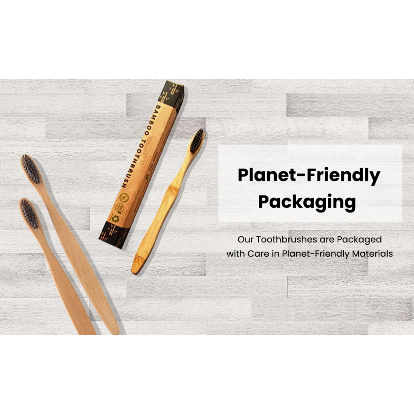 Natsbyte Bamboo Charcoal ToothBrush S Curve