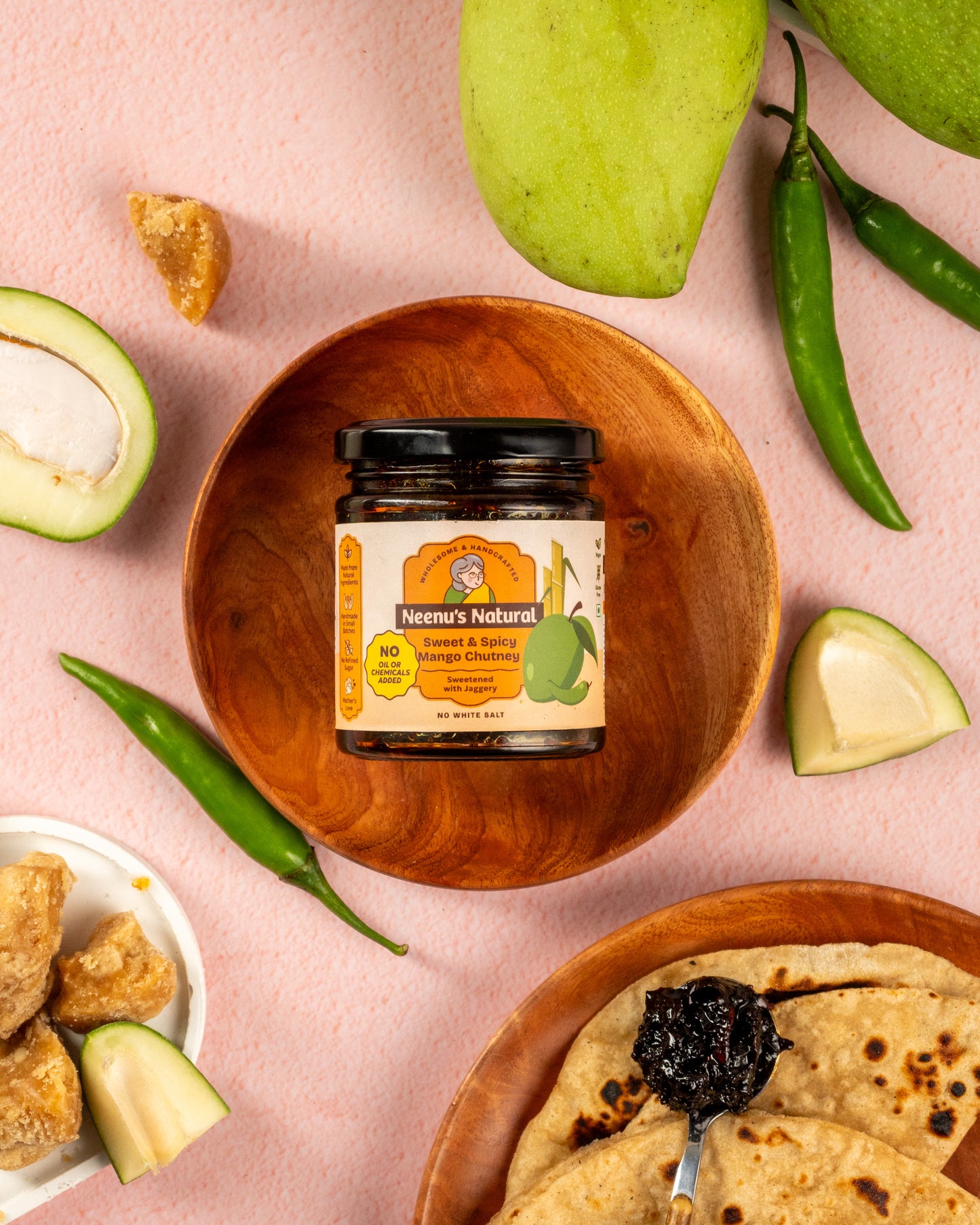 Sweet and spicy mango chutney
