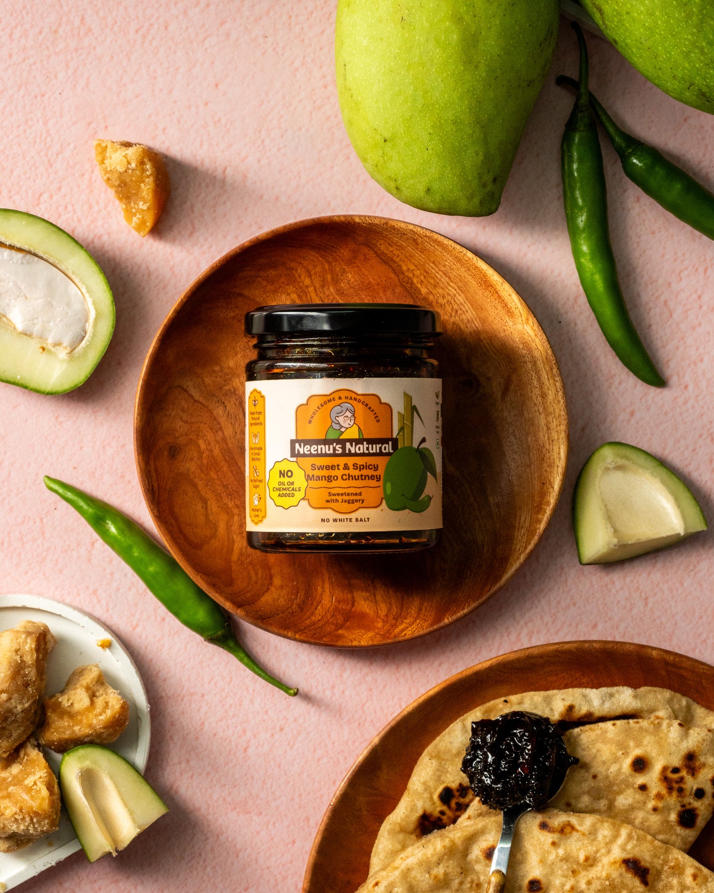 Sweet and spicy mango chutney